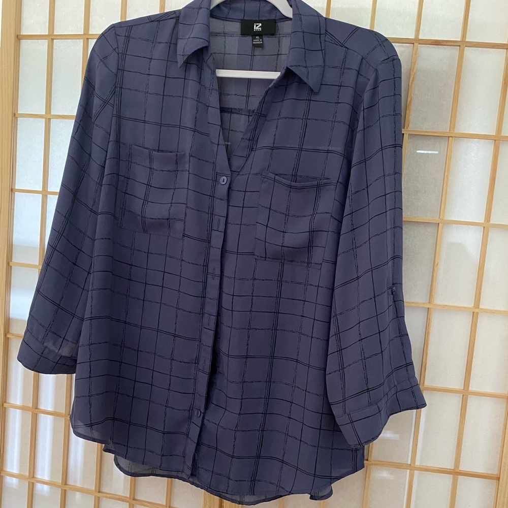 IZ Byer XL 3/4 Sleeve Blouse